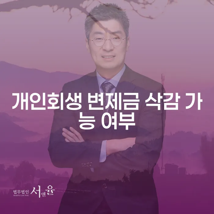 개인회생 인가 후 급여 삭감 시 변제금 조정 가능할까요?
