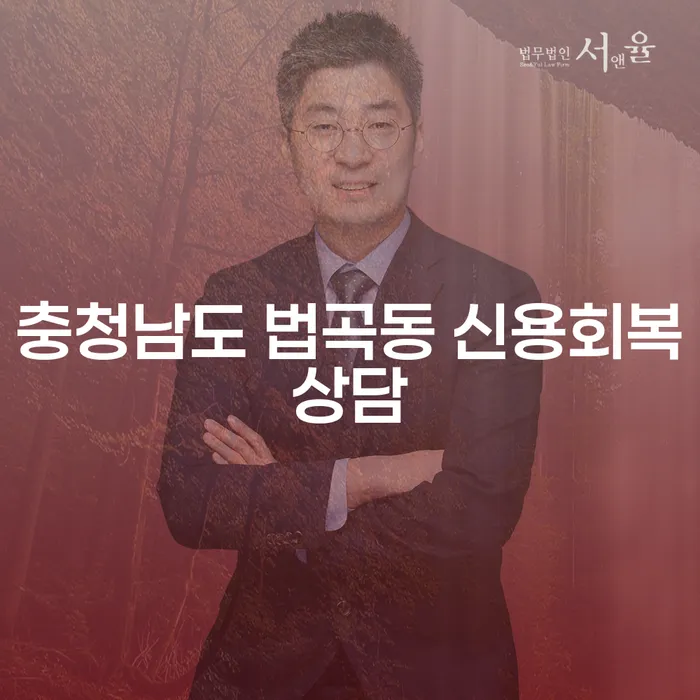 충청남도 법곡동 신용회복상담: 신용조회, 새로운 시작을 위한 첫걸음?