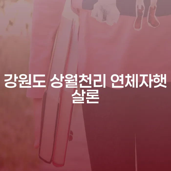 강원도 상월천리 연체자햇살론과 개인회생도박, 이대로 괜찮을까요?